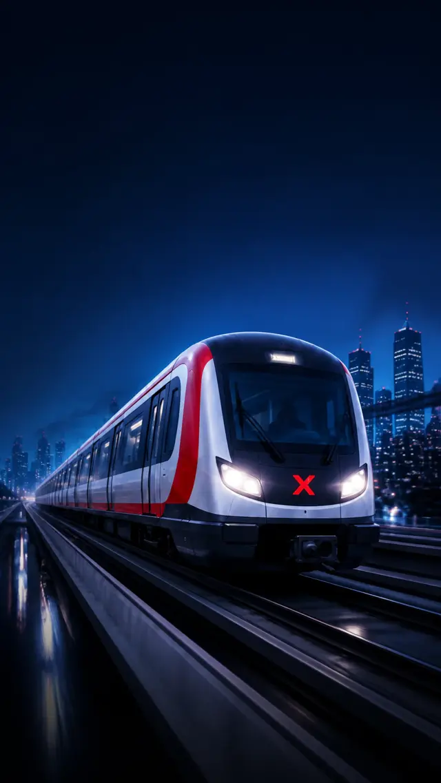 Metro X hero train